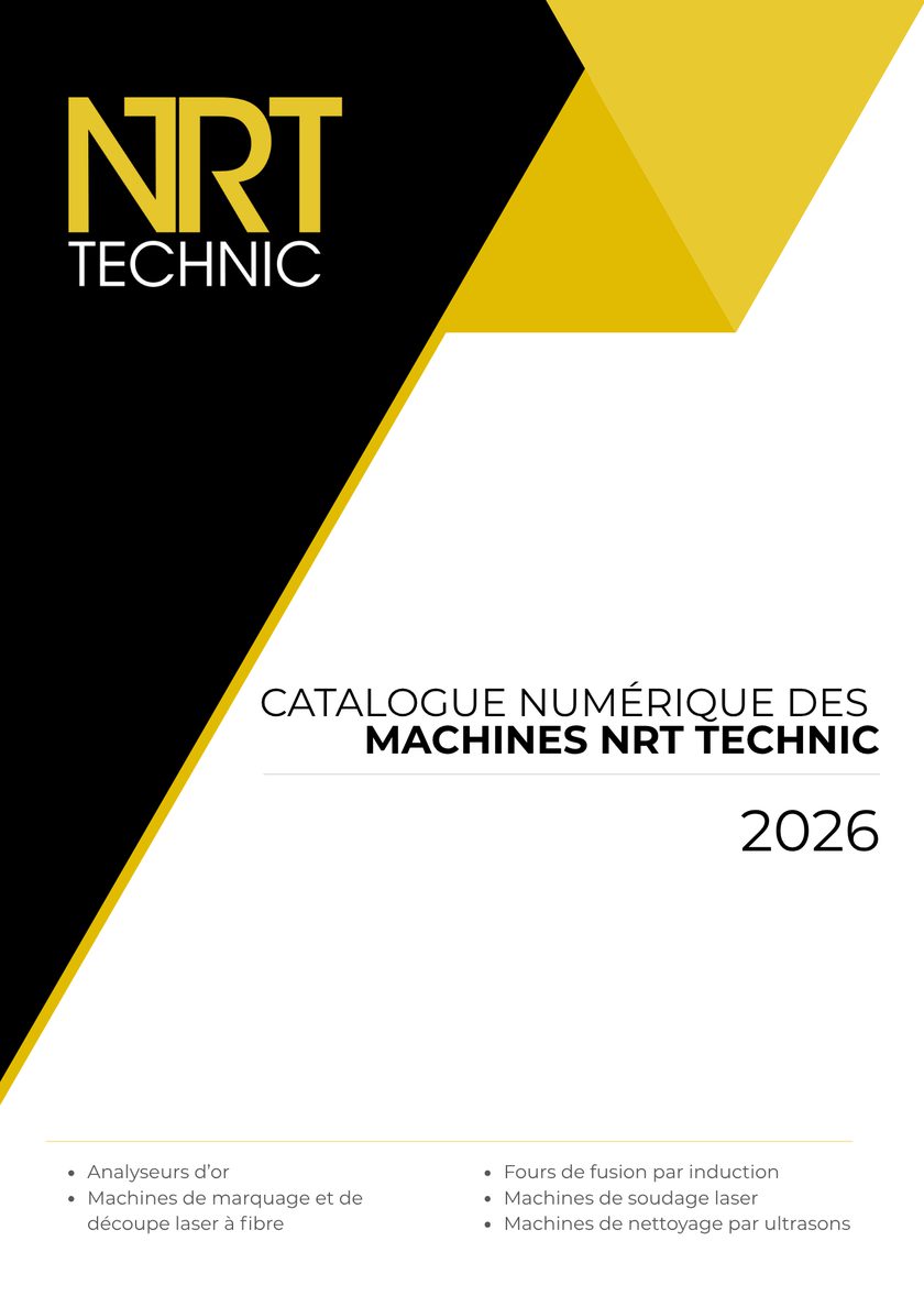 NRT Technic catalogue numérique des machines de bijouterie 2026 – couverture